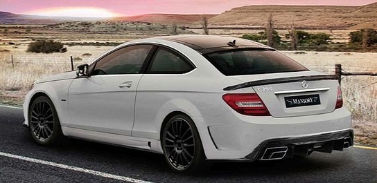 Mercedes C Class Coupe Mansory 3 at Mercedes C Class Coupe by Mansory