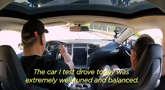Model S Tajima at Monster Tajima Test Drives Tesla Model S