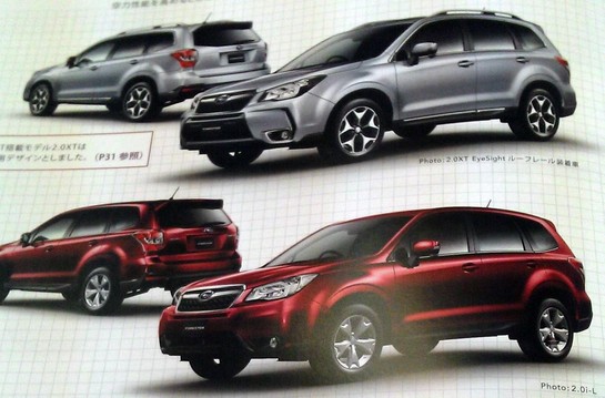 New Subaru Forester 1 at New Subaru Forester Revealed In Leaked Brochure