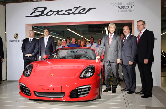 Porsche Boxster Production 1 at Porsche Boxster Production Begins at Osnabruck Plant