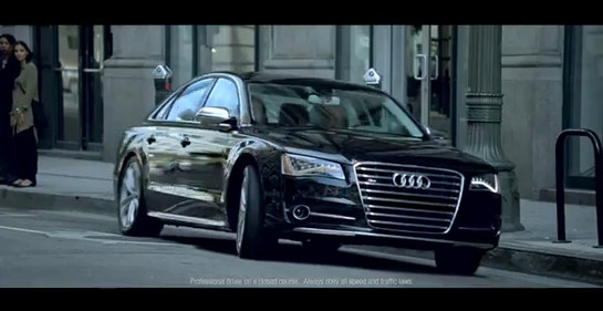 S8 commercial at Audi S8 Suspect Commercial