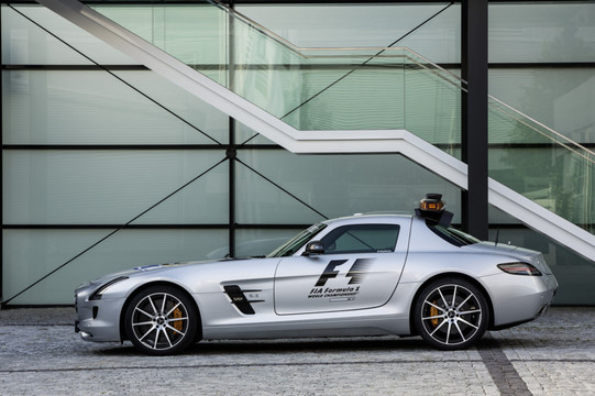 SLS AMG GT F1 Safety Car 3 at Mercedes SLS GT F1 Safety Car Unveiled