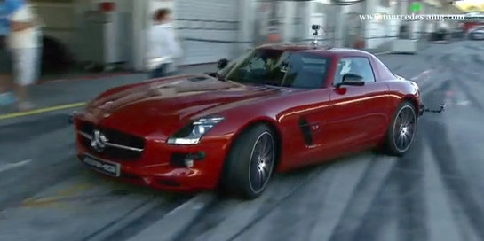SLS GT at David Coulthard Presents Mercedes SLS AMG GT