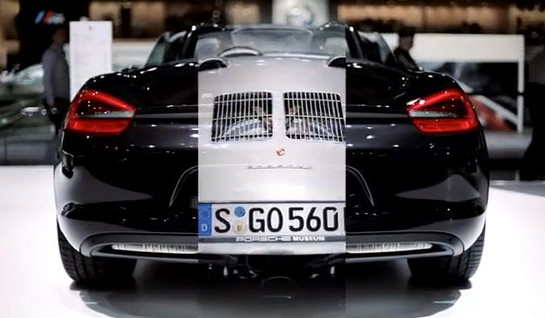 boxster 550 at Then and Now: Porsche 550 and The New Boxster