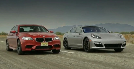 m5 GTS comparo at Comparison: BMW M5 F10 vs Porsche Panamera GTS