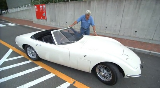 1966 Toyota 2000GT 1 at Jay Leno Drives 1966 Toyota 2000GT