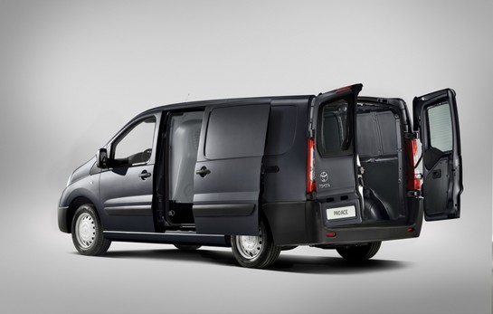 2013 Toyota ProAce 2 at 2013 Toyota ProAce Van Unveiled