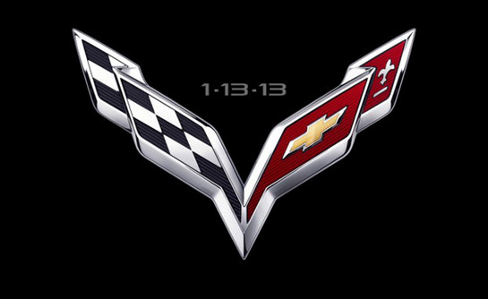 2014 Corvette Logo at 2014 Corvette Officially Teased With New Badge