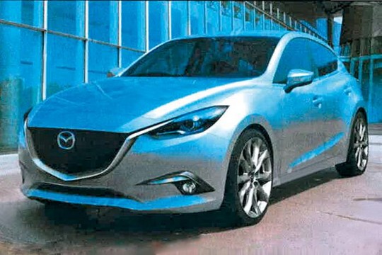 2014 Mazda3 1 at 2014 Mazda3 First Pictures Leaked