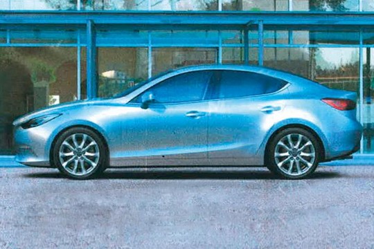 2014 Mazda3 4 at 2014 Mazda3 First Pictures Leaked