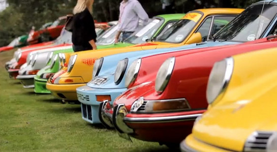 40 Years of Porsche RS 2 at 40 Years of Porsche RS Celebrated at Hedingham Castle