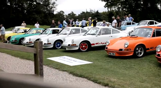 40 Years of Porsche RS at 40 Years of Porsche RS Celebrated at Hedingham Castle