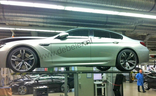 BMW M6 Gran Coupe at BMW M6 Gran Coupe Spied In Factory