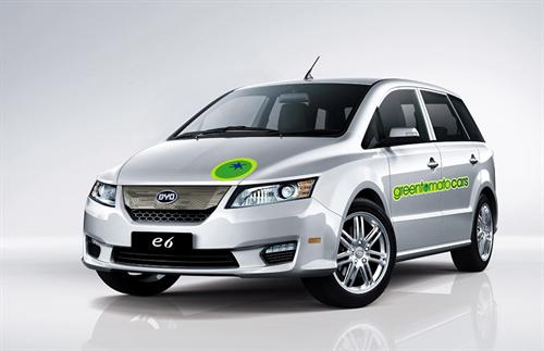 BYd minicab at BYD To Make Electric Minicabs For London