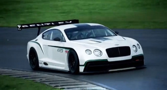 Bentley Continental GT3 at Video: Bentley Continental GT3 Unleashed