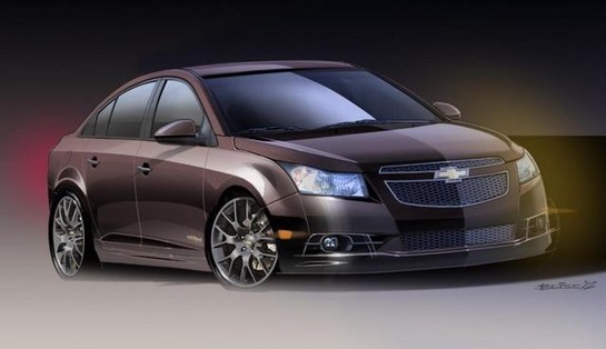 Cruze Upscale01 at 2012 SEMA: Chevrolet Sonic, Spark and Cruze 