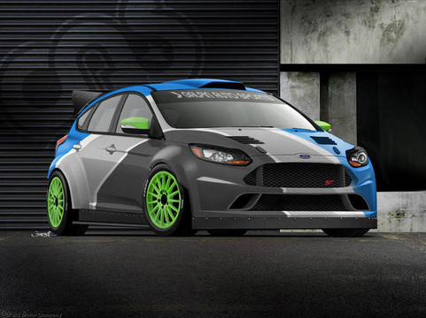 Custom Ford Focus ST 5 at Five Custom Ford Focus ST Coming To 2012 SEMA