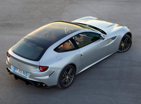  at Ferrari FF Gets Panoramic Roof Option