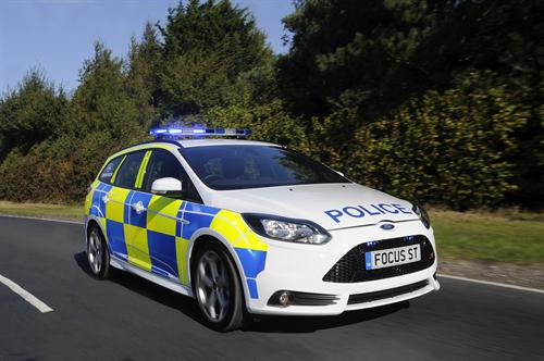Ford Focus ST 1 at Ford Focus ST In UK Police Livery