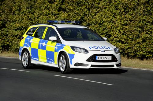 Ford Focus ST 2 at Ford Focus ST In UK Police Livery