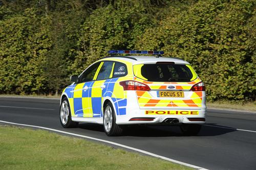Ford Focus ST 3 at Ford Focus ST In UK Police Livery