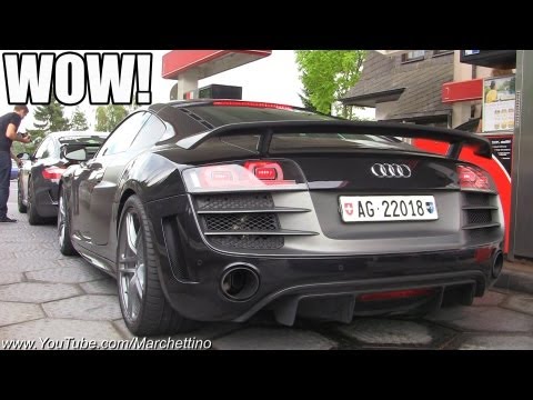 Gas Station Supercar Traffic at Video: Is This The Best Gas Station In The World?