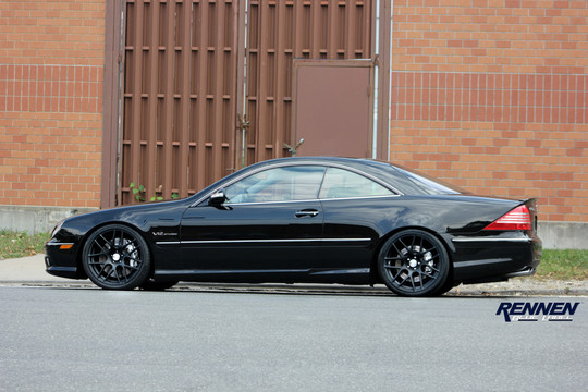 Mercedes CL65 AMG W215 1 at Mercedes CL65 AMG W215 With Rennen Wheels