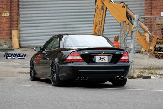Mercedes CL65 AMG W215 2 at Mercedes CL65 AMG W215 With Rennen Wheels