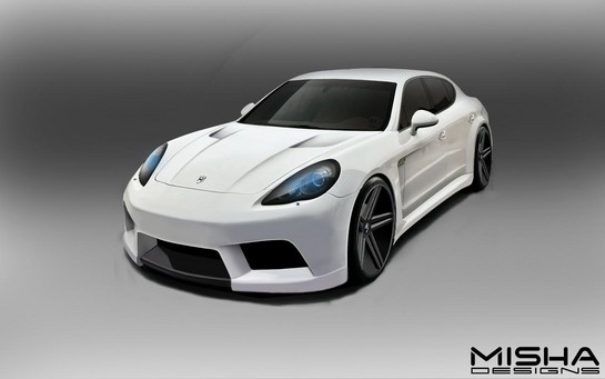 Misha Designs Porsche Panamera GTM 1 at Misha Designs Porsche Panamera GTM For SEMA