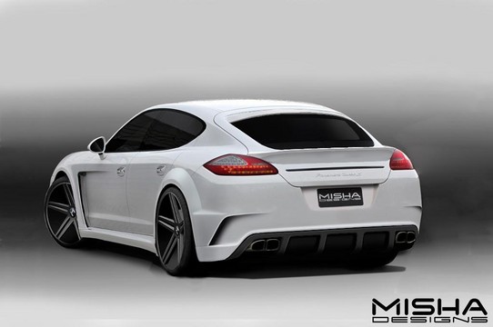 Misha Designs Porsche Panamera GTM 2 at Misha Designs Porsche Panamera GTM For SEMA