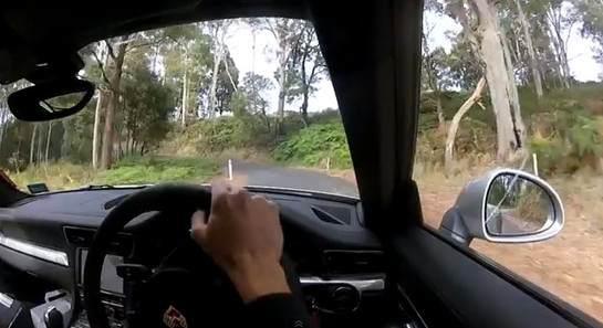Porsche targa tasmania 2 at Porsche Targa Tasmania Tour Highlights   Video