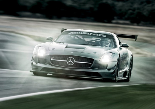 SLS GT3 45th Anniversary 3 at Mercedes SLS GT3 45th Anniversary In Action