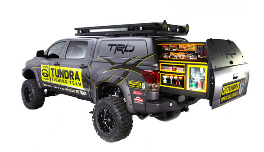 TundraFishing001 at 2012 SEMA: Ultimate Fishing Toyota Tundra