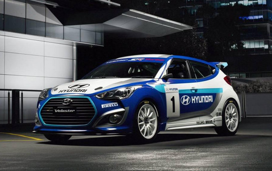 Veloster Race Concept 1 at Hyundai Veloster Race Concept Unveiled In Sydney