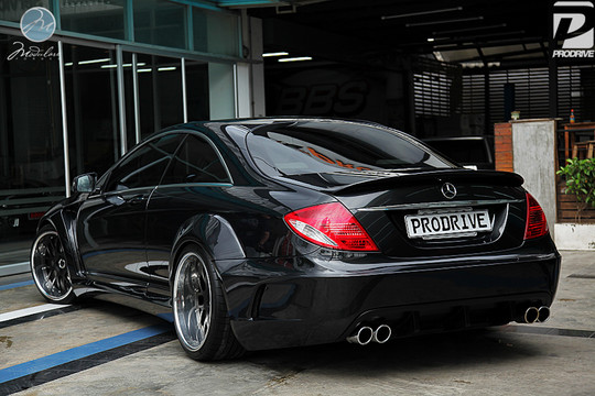 prior modulare cl 1 at Prior Design Mercedes CL W216 with Modulare Wheels