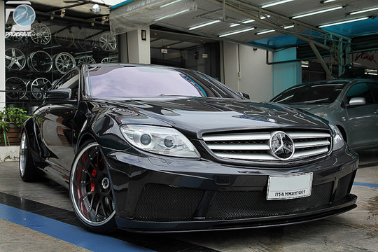 prior modulare cl 2 at Prior Design Mercedes CL W216 with Modulare Wheels