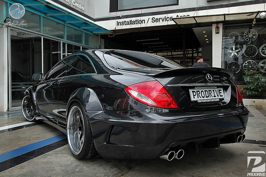 prior modulare cl 3 at Prior Design Mercedes CL W216 with Modulare Wheels