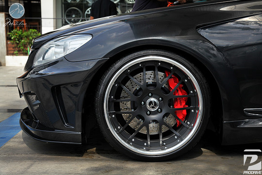 prior modulare cl 4 at Prior Design Mercedes CL W216 with Modulare Wheels