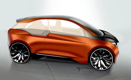 BMW i3 Coupe Concept 1 at BMW i3 Coupe Unveiled Ahead Of L.A. Auto Show
