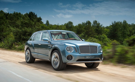 Bentley EXP 9 F at Bentley EXP SUV To Be Called Falcon