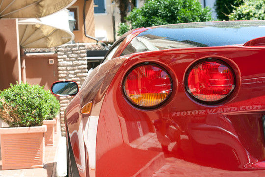 Corvette z06 Motorward 04 at On the Road: Chevrolet Corvette Z06 (427) Spotted in Italy