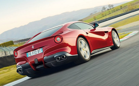 Ferrari F12berlinetta at Top Apple Executive Joins Ferrari Board