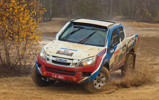 Isuzu dakar 1 at Isuzu D Max To Compete In Rally Dakar 2013