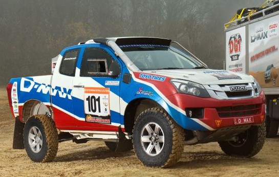 Isuzu dakar 2 at Isuzu D Max To Compete In Rally Dakar 2013