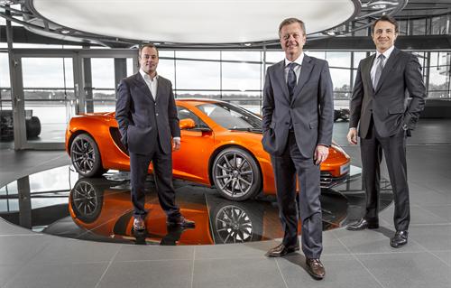 McLaren Geneva 1 at McLaren Geneva Showroom Opens For Business