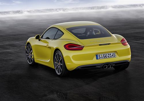New Porsche Cayman 6 at Video: 2014 Porsche Cayman Trailer