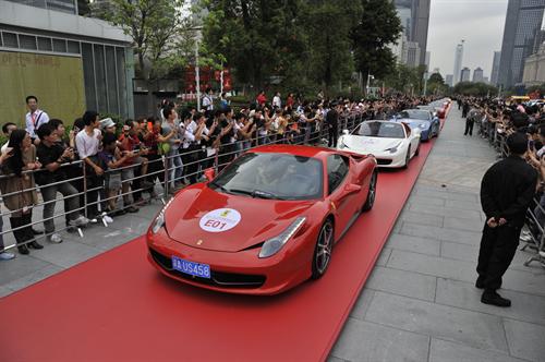 ferrari china anniversary 0 at Ferraris 20th Anniversary In China Celebrated With Large Parade