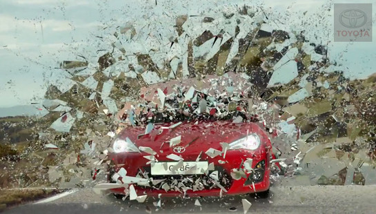 gt86 banned ad 1 at Toyota GT86 Banned UK Commercial   Video