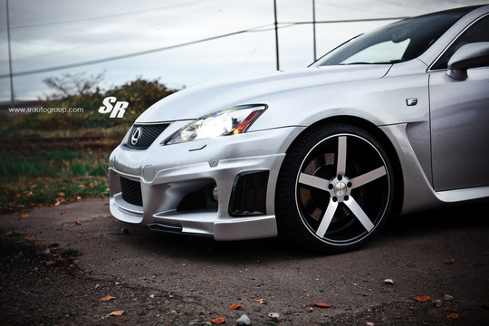 lexus isf wald 4 at Wald Lexus IS F by SR Auto