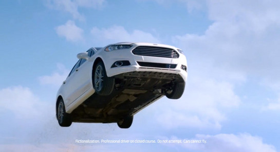 mondeo ad at Ford Fusion Goes Airborne In New Commercial